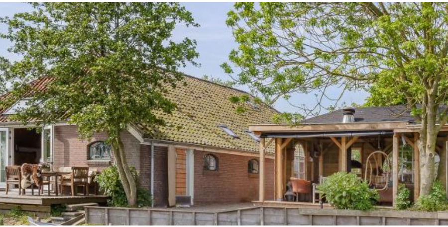 Huisje Landelijk genieten met terras aan het water